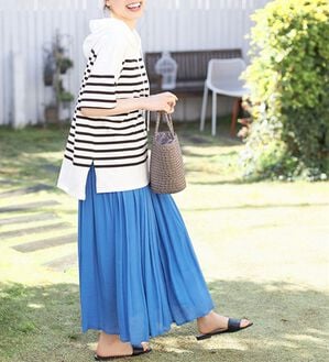 Viola e Viola（ヴィオラ エ ヴィオラ）の「綿１００％ゆるパーカープルオーバー（カットソー）」｜ブラック系