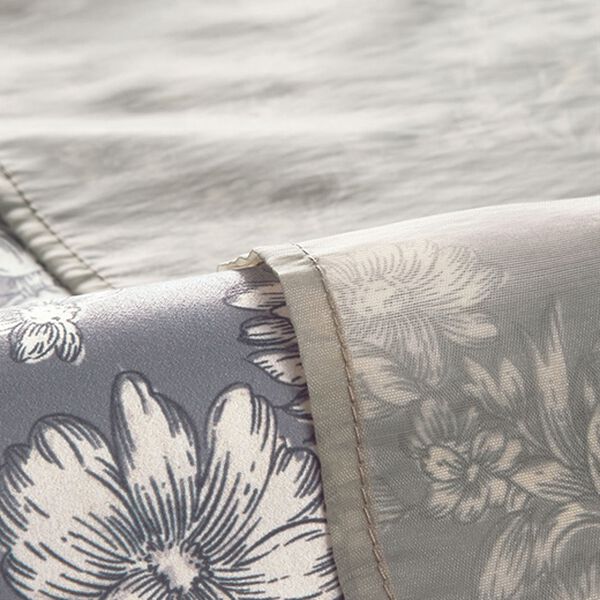 BELLUNA（ベルーナ）の「花柄プリントオーガンジー重ねワンピースアンサンブル（プリントワンピース）」｜詳細画像