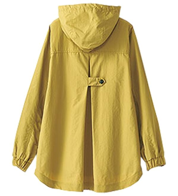 BELLUNA（ベルーナ）の「裏チェックプリントマウンテンパーカー（ハーフコート）」｜詳細画像