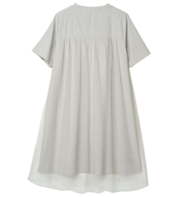 RANAN（ラナン）の「ひんやり！チュールレイヤードチュニックワンピース（チュニックワンピース）」｜詳細画像