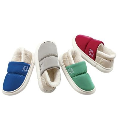 BELLUNA（ベルーナ）の「＜ｍｏｚ＞内ボアバイカラースリッポンシューズ（スリッポン）」