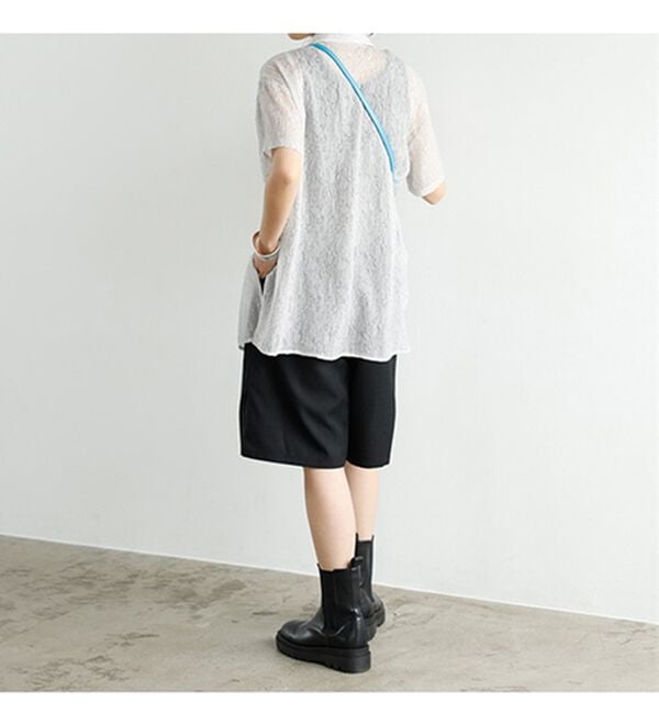 GeeRA（ジーラ）の「ニュアンスワッシャーシアーシャツ（シャツ）」｜詳細画像