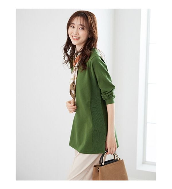 BELLUNA（ベルーナ）の「ベスト付ニットチュニックアンサンブル（アンサンブル）」｜詳細画像