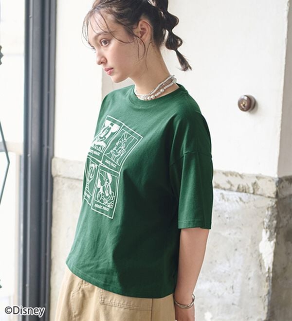 「＜Ｄｉｓｎｅｙ＞綿混素材ゆるっとＴシャツ（カットソー）」｜詳細画像