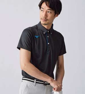 REMEN'S（リメンズ）の「＜ミズノ＞吸水速乾・抗菌防臭ボタンダウンポロシャツ（メンズポロシャツ）」｜詳細画像