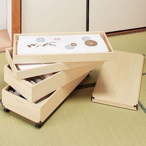 「キャスター付き総桐衣裳ケース（その他衣類収納）」｜詳細画像