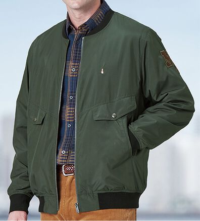 「＜ハッシュパピー＞着心地快適ステッチワークブルゾン（メンズブルゾン）」