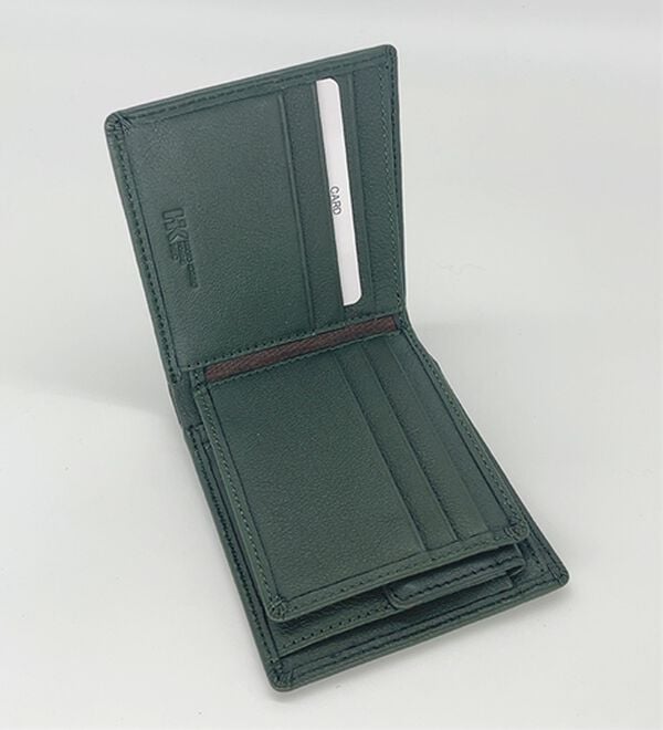 「＜ヒロココシノ・オム・ベーシック＞ソフトレザー折財布（メンズ財布・パスケース）」｜詳細画像