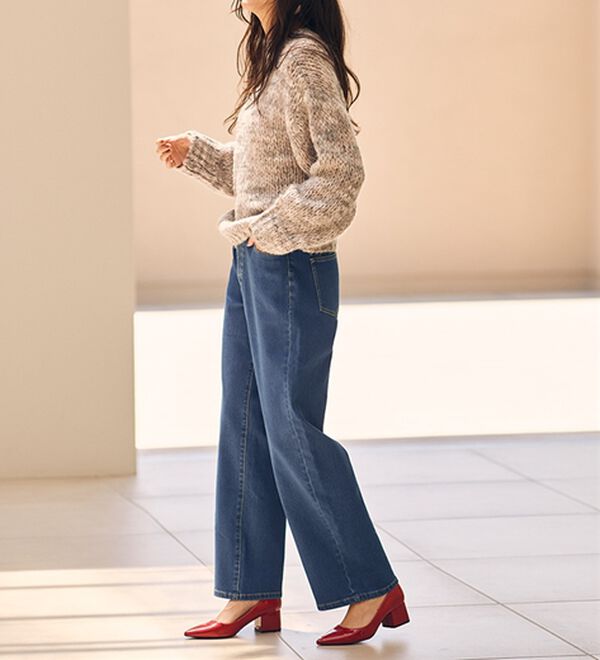 RANAN（ラナン）の「ミックスカラーシャギーニット（ニット・セーター）」｜詳細画像