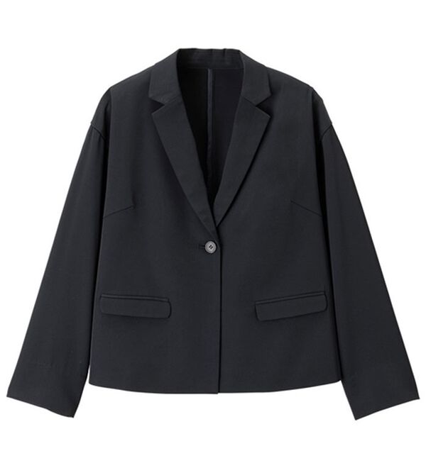 Viola e Viola（ヴィオラ エ ヴィオラ）の「６パターン選べる機能付スーツ＜洗える・防シワ・ストレッチ・抗菌防臭テープ・ＵＶカット＞（その他ワンピース）」｜ネイビー／テーラードジャケット