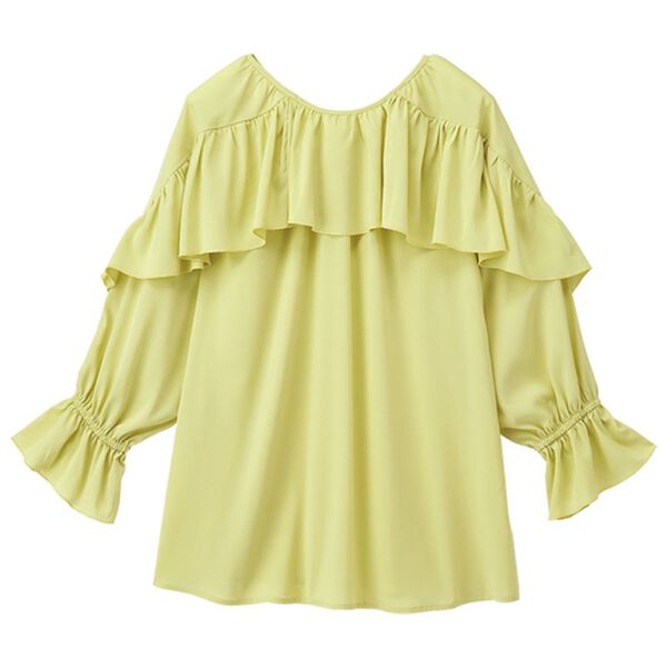 RANAN（ラナン）の「ラッフルフリルブラウス（ブラウス）」｜詳細画像