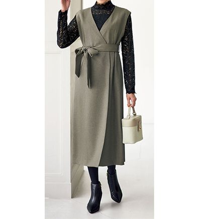 BELLUNA（ベルーナ）の「着やせを叶えてくれる！大人のジャンパースカート（ジャンパースカート）」