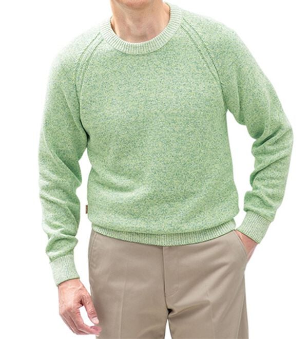 「＜インスパイア＞ミックスカラーコットン混セーター（メンズニット・セーター）」｜詳細画像