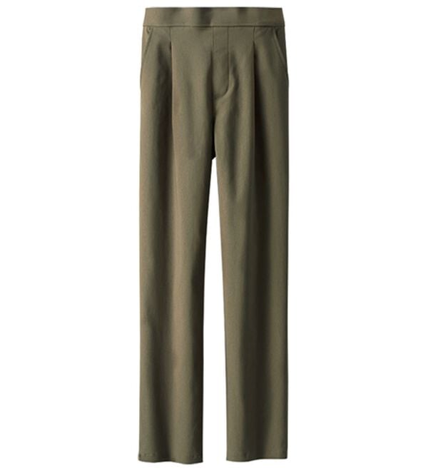 BELLUNA（ベルーナ）の「チノ見えストレッチ素材テーパードパンツ（テーパードパンツ）」｜詳細画像