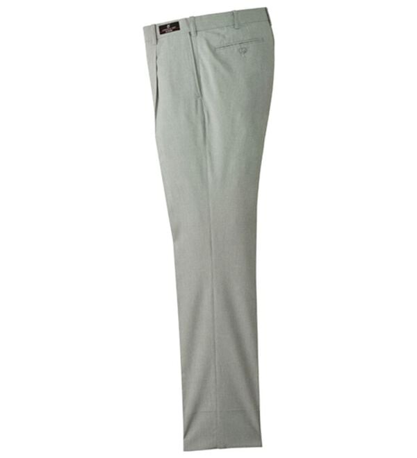 「【３本組】＜コムルヴァン・オム＞裾上げ済夏のモノトーンスラックス（メンズフルレングスパンツ）」｜詳細画像