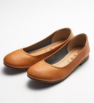 RANAN（ラナン）の「日本製カジュアルシューズ（フラットシューズ）」｜マスタード