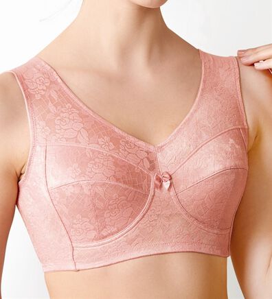 LAVIENNE（ラヴィエンヌ）の「【４色組】グラマーさんのもっとコンフォートブラ（ブラジャー）」