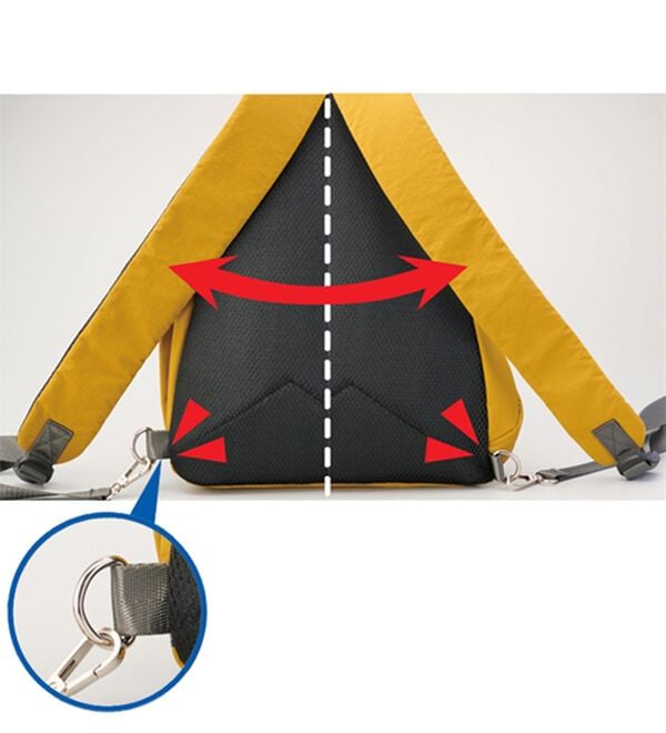 「手ぶらが叶う多機能ボディバッグ（ボディバッグ・ウエストポーチ）」｜詳細画像