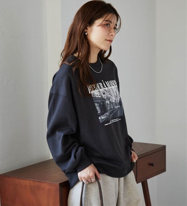 RANAN（ラナン）の「フォトプリントスウェット（トレーナー・スウェット）」｜詳細画像