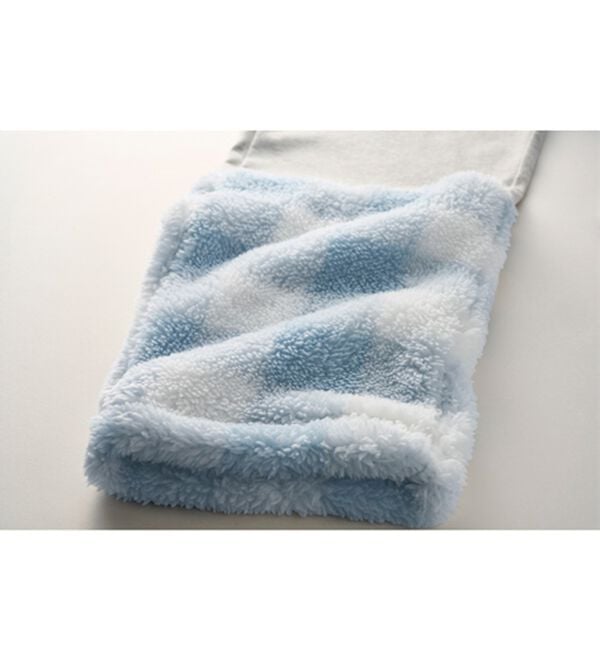 YU'NOW（ユナウ）の「【上下２点セット】ボアフリースワンピース＆レギンスセット（パジャマ・ルームウェア）」｜詳細画像