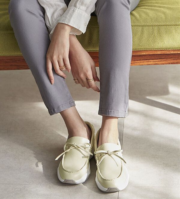 ルフラン（ルフラン）の「リボン付スニーカーローファー（ローファー）」｜詳細画像