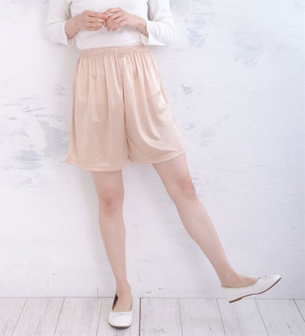 A HAPPY MARILYN（アハッピーマリリン）の「【Ｌ～８Ｌ】ペチパンツ・ペチスカート　選べるレングス（肌着・インナーウェア）」｜詳細画像