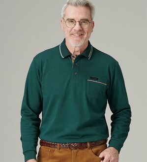 「＜ダンロップ・リファインド＞日本製裏起毛ポロシャツ（メンズポロシャツ）」｜詳細画像