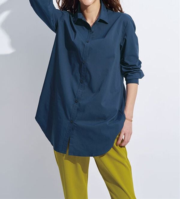 BELLUNA（ベルーナ）の「＜ＳＯＬＯＴＥＸ（Ｒ）＞ストレッチビッグシャツ（シャツ）」｜詳細画像