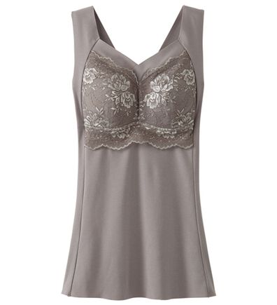 LAVIENNE（ラヴィエンヌ）の「楽なママお出かけカップ付インナー（ブラトップ・カップ付きインナー）」