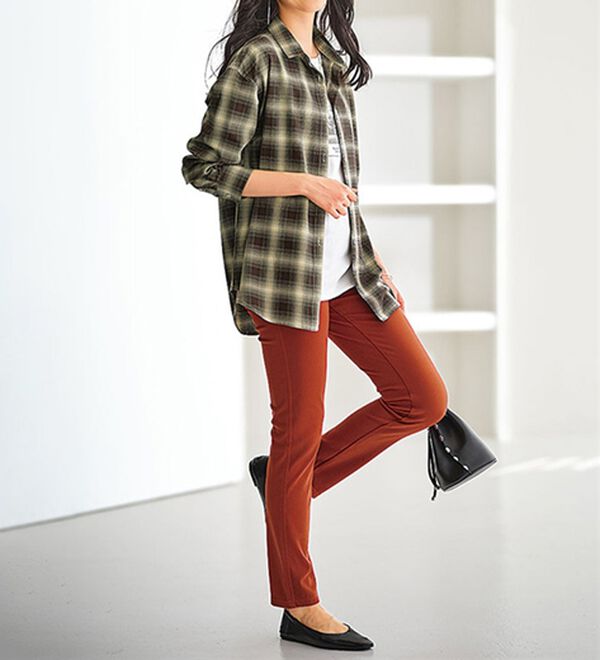 BELLUNA（ベルーナ）の「美ストレッチ素材レギンスパンツ（スパッツ・レギンス）」｜詳細画像