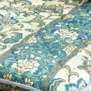 「抗菌防臭防ダニ　吸汗速乾機能ボリューム敷布団（敷布団）」｜ブルー