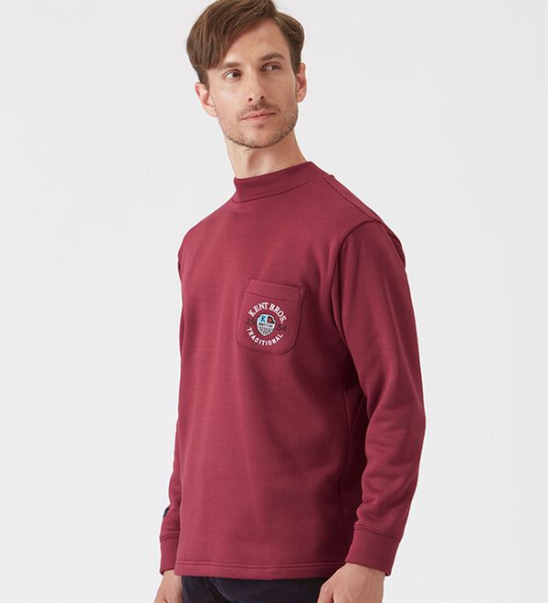 「【５枚組】裏起毛ブランドハイネック（メンズカットソー）」｜詳細画像