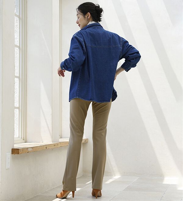 ルフラン（ルフラン）の「【３本組】冬仕様ぴったりサイズがうれしいパンツ（フルレングスパンツ）」｜詳細画像