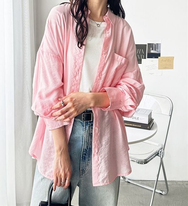 GeeRA（ジーラ）の「アソート柄オーバーサイズシャツ（シャツ）」｜詳細画像