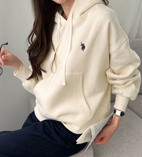 GeeRA（ジーラ）の「【U.S. POLO ASSN.】選べる２丈！フード刺繍裏起毛パーカー（パーカー）」｜詳細画像