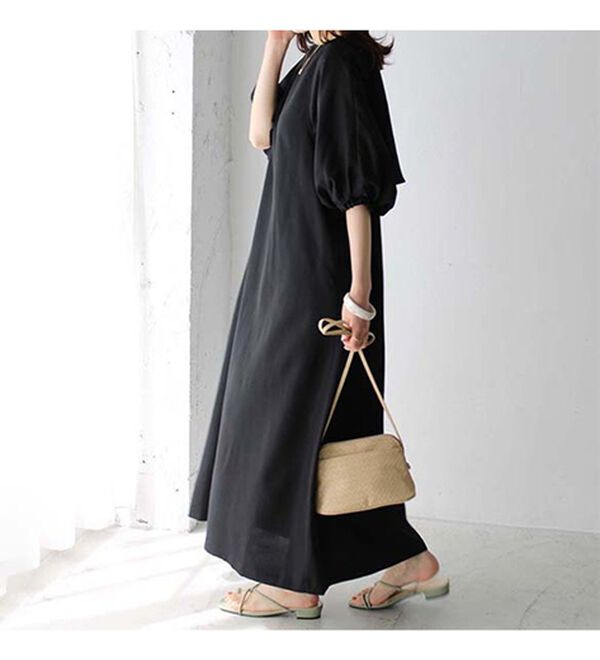 GeeRA（ジーラ）の「バックケープワンピース（その他ワンピース）」｜詳細画像