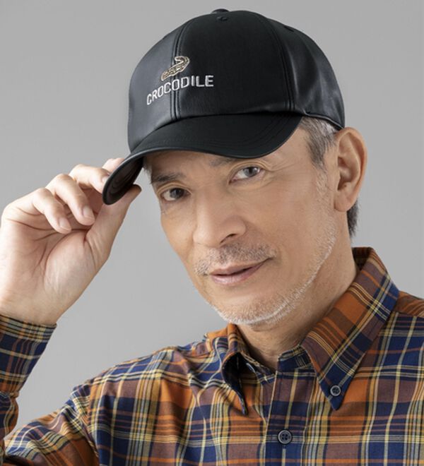 「＜クロコダイル＞高級感のある大人の帽子（メンズ帽子）」｜詳細画像