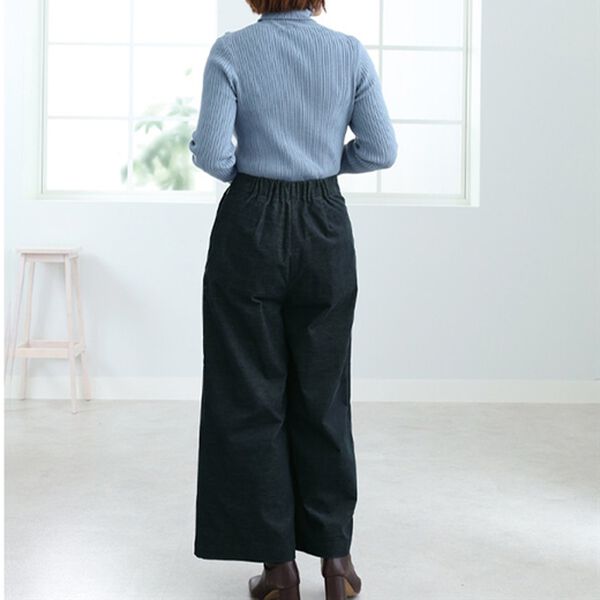 BELLUNA（ベルーナ）の「コーデュロイ素材ワイドパンツ（ワイドパンツ・ガウチョ）」｜詳細画像