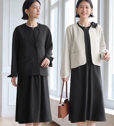 Viola e Viola（ヴィオラ エ ヴィオラ）の「【４点セット】入卒お任せ！２ジャケットワンピーススーツ（ワンピースセットスーツ）」
