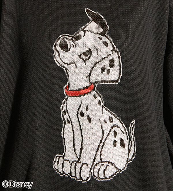 BELLUNA（ベルーナ）の「＜Ｄｉｓｎｅｙ＞【１０１匹わんちゃん】ジャカードゆったりセーター（ニット・セーター）」｜詳細画像