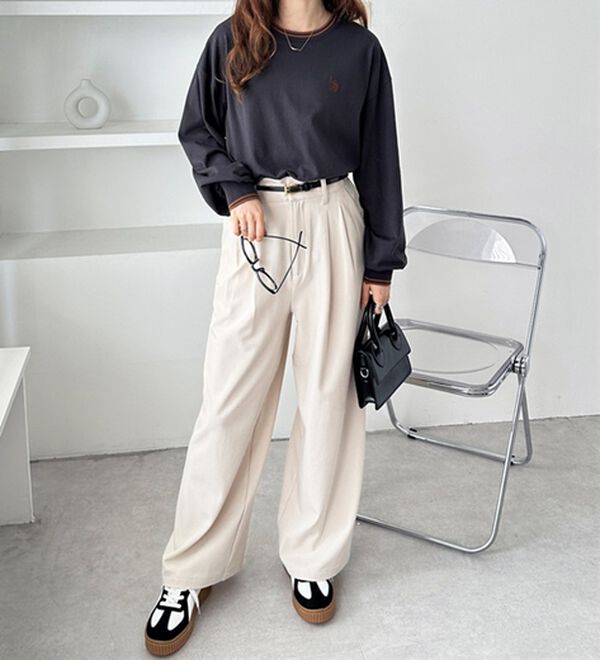 GeeRA（ジーラ）の「【Ｕ．Ｓ．　ＰＯＬＯ　ＡＳＳＮ．】配色ラインロンＴ（カットソー）」｜詳細画像