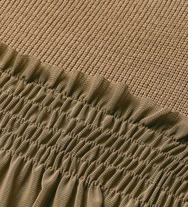 RANAN（ラナン）の「洗える！ビスチェ風チュールドッキングニット＜ムースタッチライト＞（ニット・セーター）」｜詳細画像