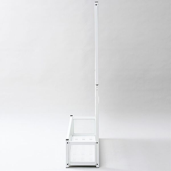 「アルミ製プランター目隠しフェンス＜ガーデニングフェンス　幅９０　幅１２０　高さ１５０　高さ１８０　オシャレフェンス＞（エクステリア・屋外器具）」｜詳細画像