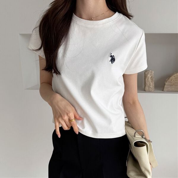 GeeRA（ジーラ）の「【ＵＳ．ＰＯＬＯ．ＡＳＳＮ】汗染み防止ミニＴシャツ（Tシャツ）」｜詳細画像