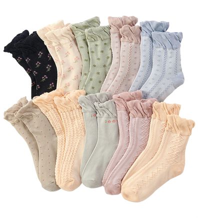 LAVIENNE（ラヴィエンヌ）の「【１０足組】新・足口苦しくないソックス（靴下・ストッキング）」