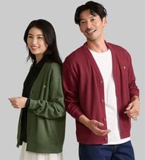 「アーノルド　パーマー　新定番さっと羽織れるワッフルカーディガン（メンズカーディガン）」