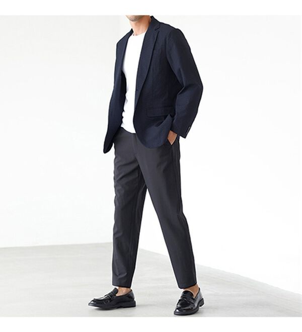 RHC ネイビー シアサッカー　ジャケット　M RHC ネイビー シアサッカー ジャケット M RHC ネイビー シアサッカー