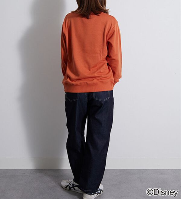 BELLUNA（ベルーナ）の「＜Ｄｉｓｎｅｙ＞【ミッキー】さがら刺しゅう裏毛トレーナー（カットソー）」｜詳細画像