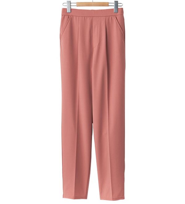 BELLUNA（ベルーナ）の「裏メッシュ素材多機能パンツ（フルレングスパンツ）」｜アッシュピンク