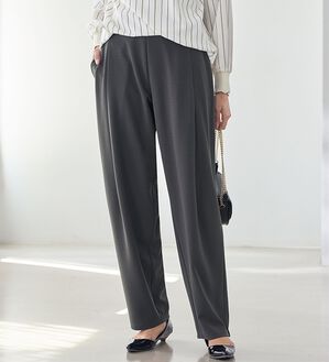 BELLUNA（ベルーナ）の「ワイドテーパード美脚パンツ（フルレングスパンツ）」｜詳細画像